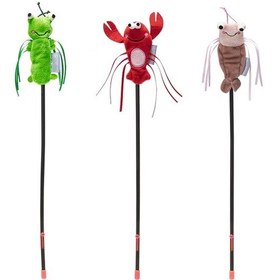 Resim Beeztees Kedi Oltası, Oyuncaklı, Peluş, Kurdelalar, Çeşitli Renklerde, 40cm 