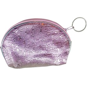 Resim Bozuk Para Cüzdanı Anahtarlık Pembe Renk Çok Renkli 