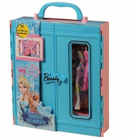 Resim Kayyum Oyuncak Kayyum Beauty Fashion Çantalı Giysi Dolabı 30 Parça 