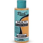 Resim Rich Akrilik Boya Multi Surface 120 CC Karamel 2228 