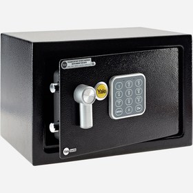 Resim Yale Orta Boy Sesli İkazlı Kollu Siyah 35x25x25 cm Elektronik Para Kasası 