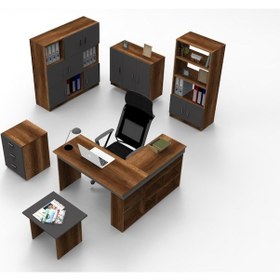 Resim Robinhome Robin Home Boston Ofis Çalışma Masası Ofis Büro Takımı Masa Sehpa (545930754) 