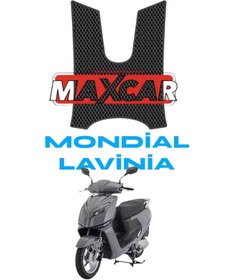 Resim maxcar Mondial Lavinia Premium Eva Motorsiklet Paspası Uyumlu 