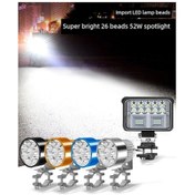 Resim Motosiklet Led Far - 3 İnç - 28 Led - 56w Um27596-11 Yurt 