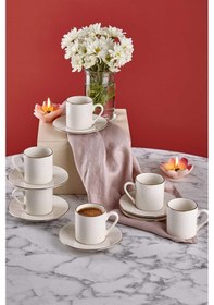 Resim Neva N3263 Lilyum Plus 6 Kişilik Kahve Fincan Takımı 