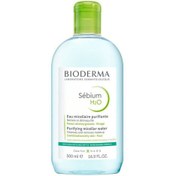 Resim Bioderma Sebium H2O Micellar Yüz ve Makyaj Temizleme Suyu 500 ml 