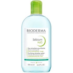 Resim Bioderma Sebium H2O Micellar Yüz ve Makyaj Temizleme Suyu 500 ml 