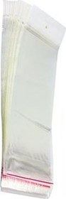 Resim KUMANDA POŞETİ ASKILI ŞEFFAF (100 ADET) 25 CM X 8 CM 