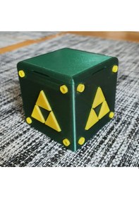 Resim Opencart Zelda Triforce Switch Kartuş Kılıfı Sadece Plastik Aparattır 