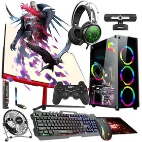 Resim Zeiron GPX60 i5-3470 16 GB 1 TB 256GB RX550 23.8" Curved Masaüstü Oyuncu Bilgisayar 