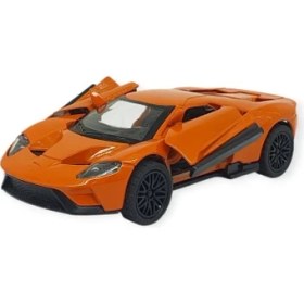 Resim Vardem Çek Bırak Metal Arabalar 13 cm - SR2211- Turuncu 