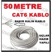 Resim Ncpline Modem Bilgisayar Kablosu 50 Metre Internet Kablosu Cat 6 Etherhe 