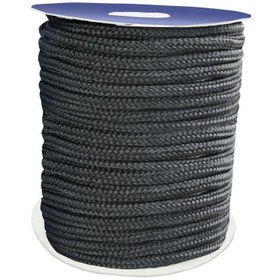 Resim Bağlama Halatı-İki Burgulu-16 Kollu-, 12mm, Pol, K. siyah 