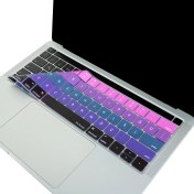 Resim McStorey Macbook Pro Klavye Koruyucu US-TR Baskı A1706 A1989 A2159 A1707 A1990 Uyumlu Ombre 