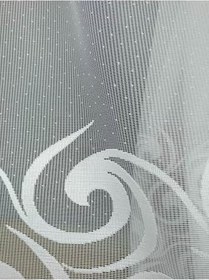 Resim Ev Depo Home Taç Dalga Normal (Orta) Pile Tül Perde Tek Kanat PARDESBT721NRML, Ekru, 140 x 270 