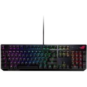 Resim Asus ROG STRIX SCOPE AURA SYNC RGB MEKANİK OYUNCU KLAVYE TÜRKÇE TUŞ DİZİLİMİ NX RED SWITCH GENİŞ CTRL TUŞU 
