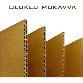 Resim Oluklu Mukavva 2 Mm Beyaz 10'Li Paket 