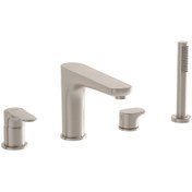 Resim Artema Root Round A4274334 Küvet Bataryası, 4 Delikli, Fırçalı Nikel 