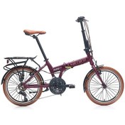 Resim Carraro Flexı 121 20 Jant 21 Vites 35 Cm V-fren Katlanır Bisiklet - Mat Viola Bakır Mat Viola - Bakır 