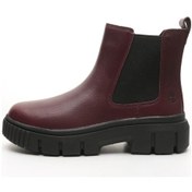 Resim B0A2QHQC601-R Timberland Mıd Chelsea Boot Kadın Spor Ayakkabı Bordo 