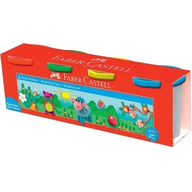 Resim Faber-Castell Oyun Hamuru 100gr 4 Klasik Renk 5170000010000 