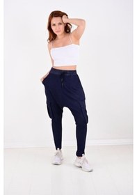 Resim Quits Kids Çelik Interlok Tasarım Kargo Cepkadın Şalvar Byn-2... Çok Renkli 