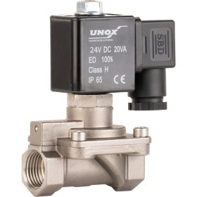 Resim 24V Dc Paslanmaz Genel Maksat Solenoid Valf Normalde Kapalı 