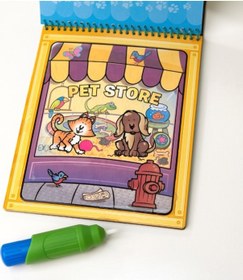 Resim Melissa And Doug Water Wow Su İle Boyama Kitabı - Hayvanlar 