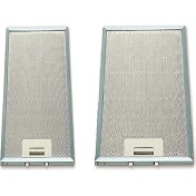 Resim Misda Store Filtre Esty 1390 | 1350 Aspiratör Filtre Seti (Metal) | 20.5 x 47.6 cm & 13 x 47.6 cm ( 2 Adet ) 