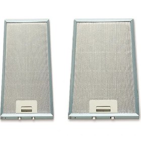 Resim Misda Store Filtre Esty 1390 | 1350 Aspiratör Filtre Seti (Metal) | 20.5 x 47.6 cm & 13 x 47.6 cm ( 2 Adet ) 