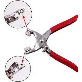 Resim CNGZSHOP Metal Çıt Çıtlı Düğme Pensesi Ve Düğme Aparatları Gömlek, Elbise Kıyafet Düğme Aparatı 