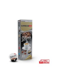 Resim Espressomm® Tchibo Cafissimo Makineleri İle Uyumlu Silver Kapsül Kahve 2 x 10'lu 