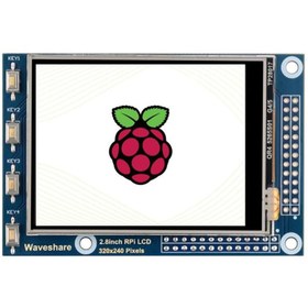 Resim TLS Robotik 2.8 inch Rezistif Dokunmatik IPS LCD Ekran 320x240 (A) 