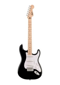 Resim Squier 0373152506 Sonic Stratocaster Elektro Gitar Siyah Akça 