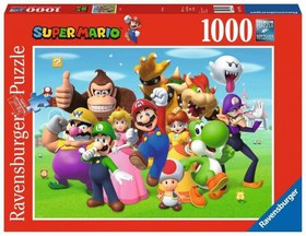Resim Ravensburger 1000 Parça Puzzle Super Mario 149704 