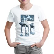 Resim Lord T-Shirt Star Wars - The Empire Strikes Back Beyaz Çocuk Tshirt 