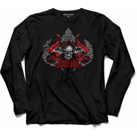 Resim Kendim Seçtim Avenged Sevenfold 7AX Matt Shadows Uzun Kollu Tişört Baskılı Çocuk T-Shirt 