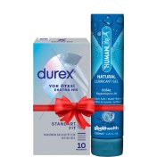 Resim Seddar Collection Durex Yok Ötesi Ekstra Ince Ekstra His 10'lu Prezervatif + Humanlife 125 ml Doğal Jel Lubricant 