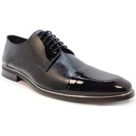 Resim Marcomen Siyah Iç Dış Hakiki Deri Günlük Klasik Erkek Ayakkabı - (550589384) 