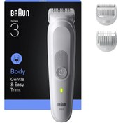 Resim Braun Vücut Tıraş Makinesi Series 3, +3 Aksesuar, Su Geçirmez, BG3530 