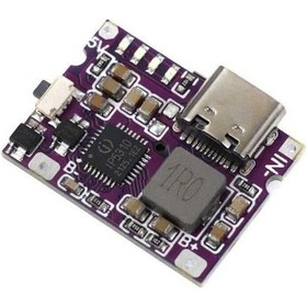 Resim Type-C Li-ion 18650 Pil Şarj Devresi - USB Çıkışlı Powerbank Modülü 