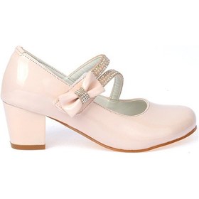 Resim Kiko Kids Kiko 750 Rugan Günlük Kız Çocuk 4 Cm Topuk Babet Ayakkabı 