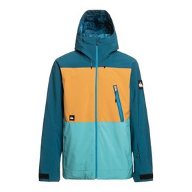 Resim Quiksilver Sycamore Erkek Mavi Snowboard Ceketi 