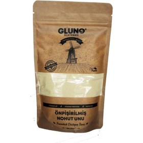 Resim GLUNO Glutensiz Önpişirilmiş Nohut Unu 250g 