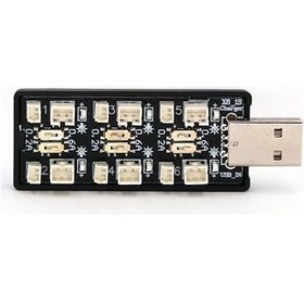 Resim 6 Kanal Usb 3.7v Lityum Pil Şarj Kartı 0.6a / 0.2a 2mm Ve 1.25mm Jst-ph Soket Rc Oyuncak Model 