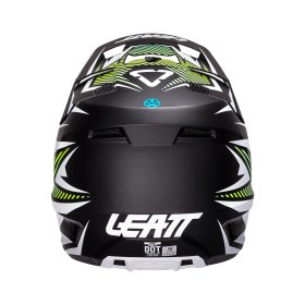 Resim Leatt Moto 3.5 cross enduro motosiklet kaskı + Vizion 3.5 gözlük Storm Teal siyah beyaz marine XXL 