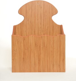 Resim SELENA Ahşap Kapı Önü Lüks Posta Kutusu- Bambu 