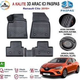 Resim Renault Clio 3d Paspas Havuzlu Pro 2019 Sonrası 