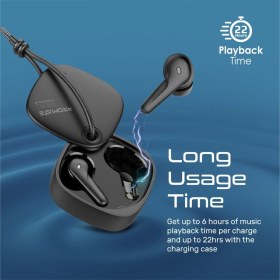 Resim Promate Freepods-3 Tws Bluetooth Kablosuz Kulaklık, 4 Gürültü Önleyici Mikrofon, Dokunmatik Kontrol, Enc Kulaklık 