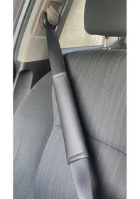Resim Araba Emniyet Kemeri Yumuşatıcı Araba Kemer Yastığı Otomobil Keme 
